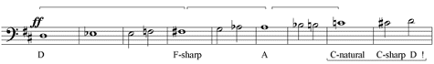 fig. 7: Climax of coda, bars 326-40.